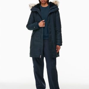 TNA  Black summit Parka Coat
